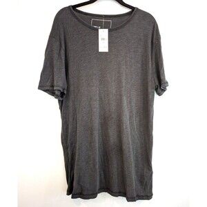 Mills Supply Tee Mens Size M Gray Short Sleeve Shirt Crewneck Casual Lig…